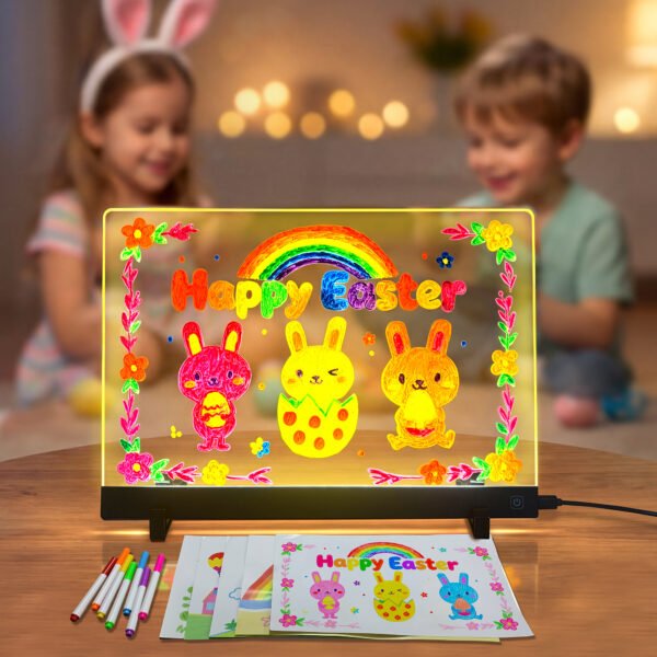Kids using LuxeGlow