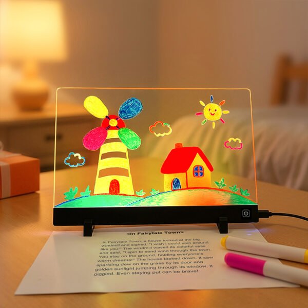 Lighthouse drawing warm lifestyle